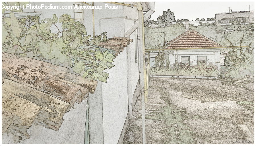 Diagram, Plan, Atlas, Map, Building, Cottage, Housing