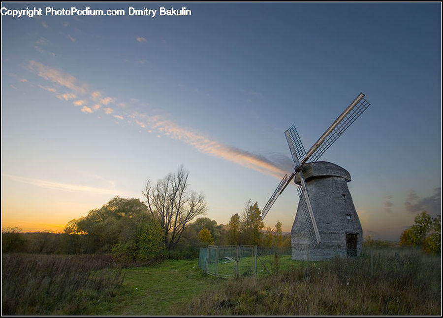Engine, Machine, Motor, Turbine, Wind Turbine, Plant, Potted Plant