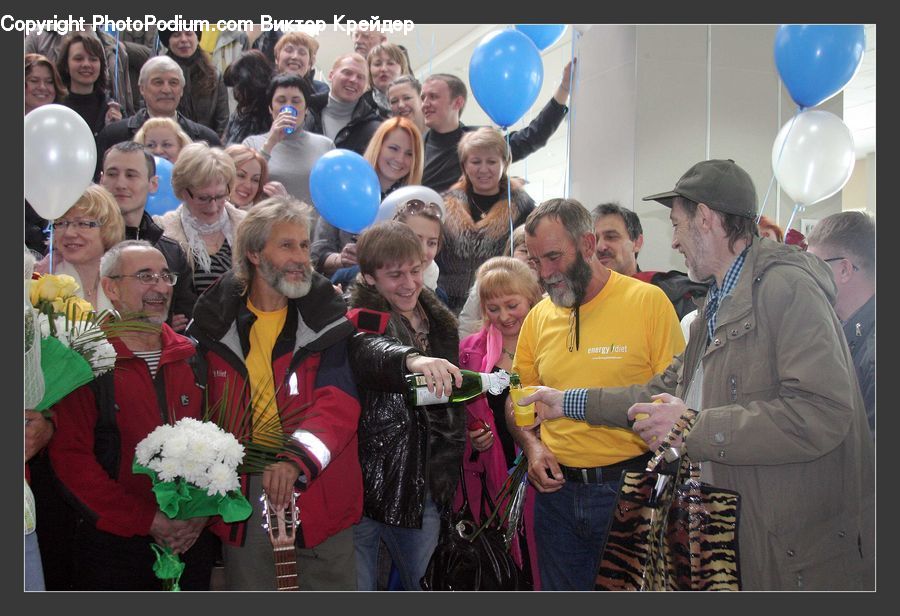 People, Person, Human, Plant, Potted Plant, Crowd, Shop