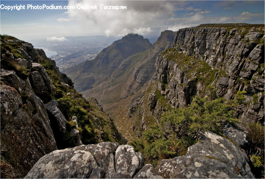 Crest, Mountain, Outdoors, Peak, Cliff, Plateau, Nature