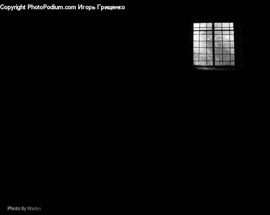Prison, Night, Outdoors