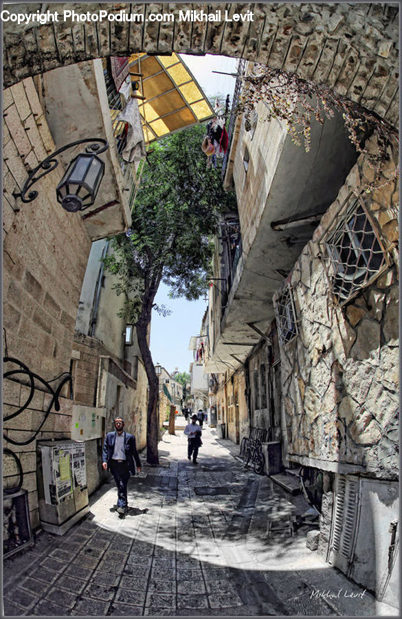 Alley, Alleyway, Road, Street, Town, Breaker, Fuse