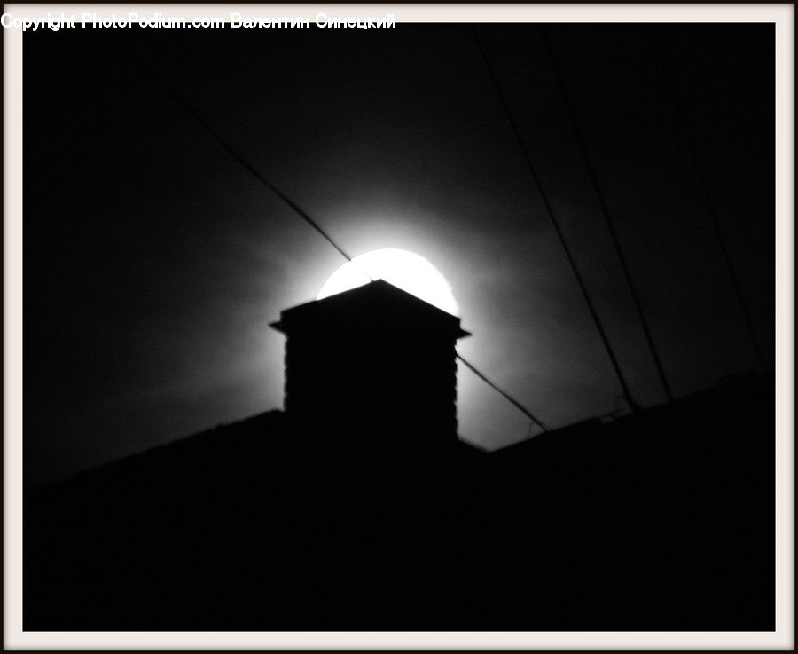 Silhouette, Architecture, Bell Tower, Clock Tower, Tower, Triangle