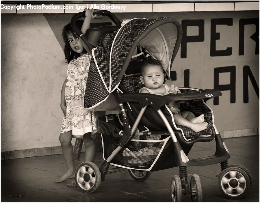 Stroller, Footwear, Shoe, Chair, Furniture, Female, Person