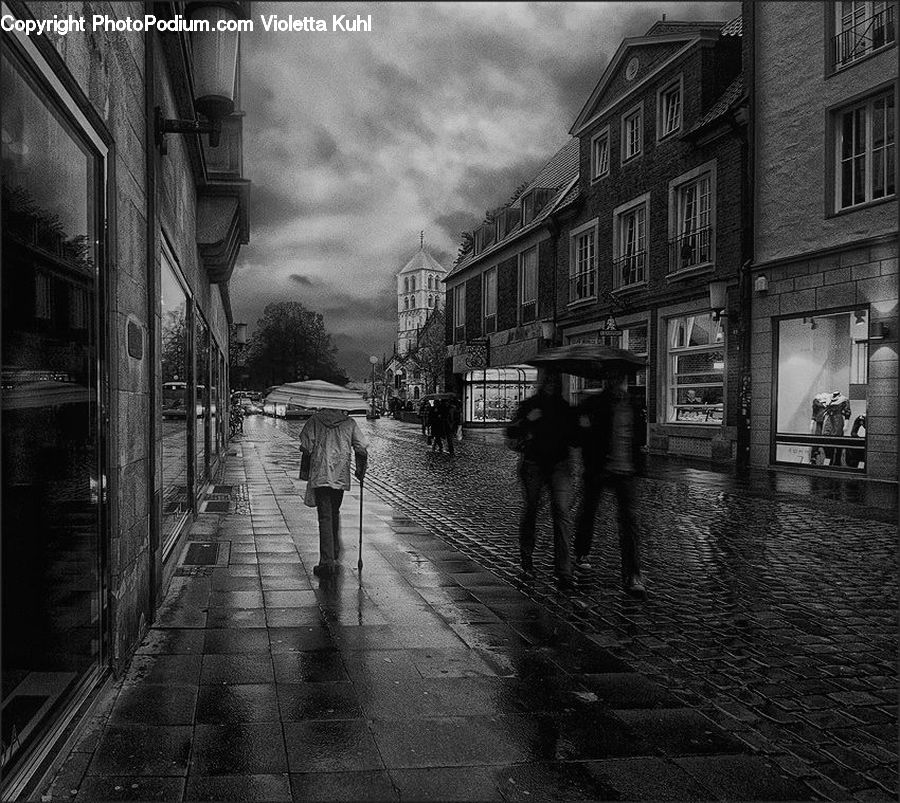 Alley, Alleyway, Road, Street, Town, City, Downtown