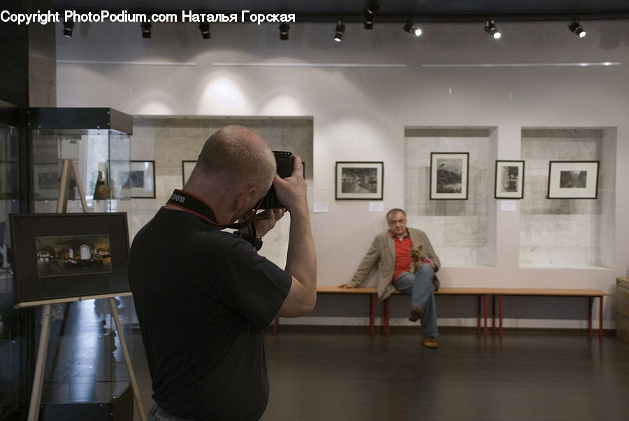 People, Person, Human, Art, Art Gallery, Hearth, Indoors