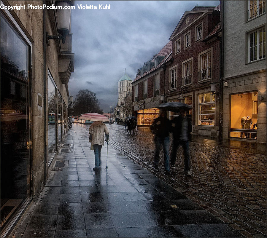 Boardwalk, Path, Pavement, Sidewalk, Walkway, Cobblestone, Road
