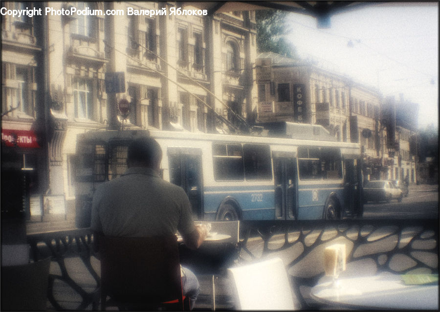 People, Person, Human, Bus, Vehicle, Cafeteria, Diner
