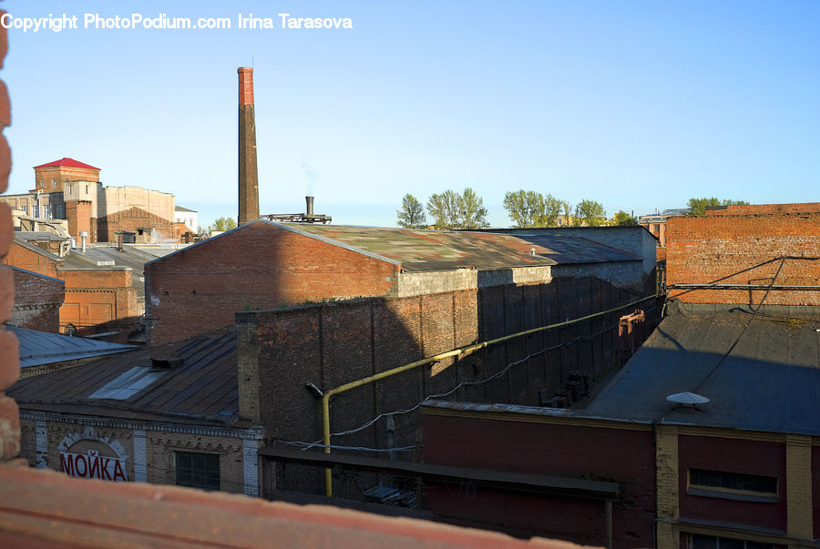 Roof, Brick, Architecture, Observatory, Planetarium, Apartment Building, Building