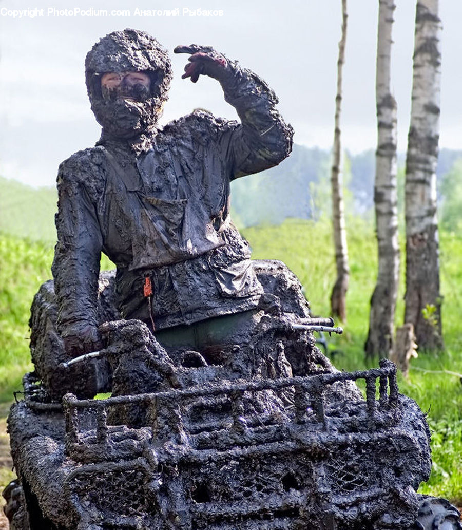 People, Person, Human, Art, Sculpture, Statue, Soil
