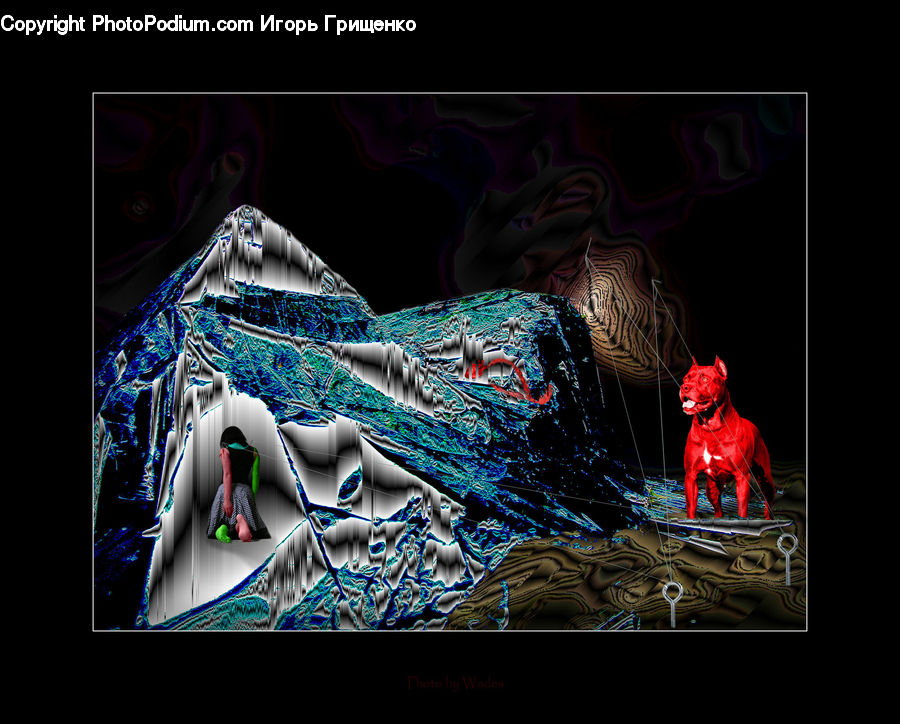 Art, Modern Art, Fractal, Brochure, Flyer, Poster
