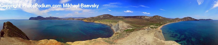 Coast, Cove, Outdoors, Sea, Water, Mesa, Crater