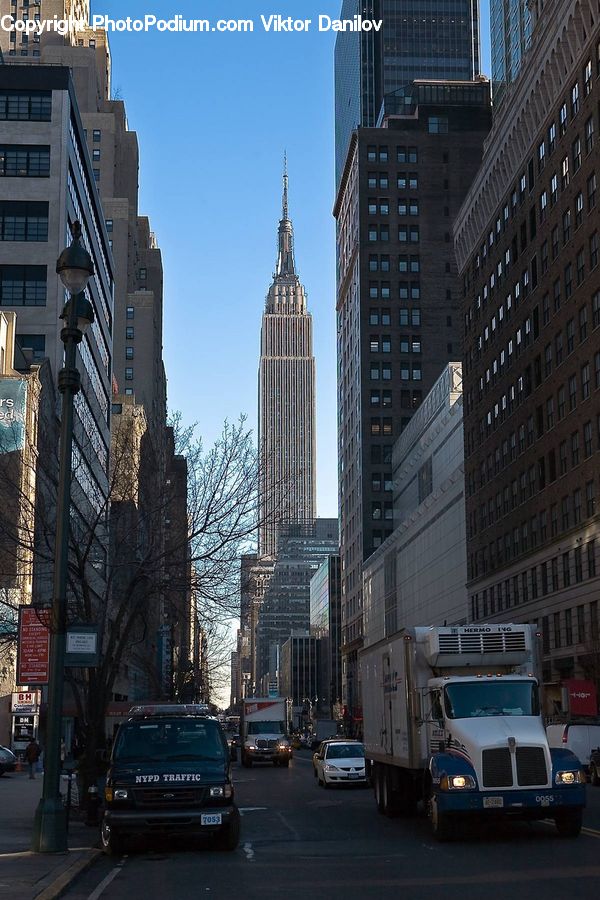 Architecture, City, Downtown, High Rise, Skyscraper, Metropolis, Urban
