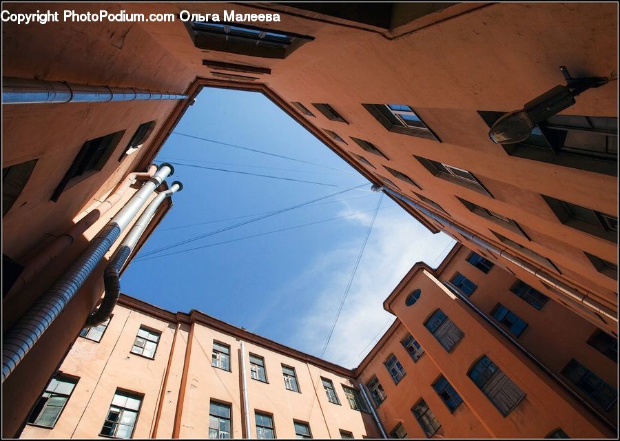 Apartment Building, Building, High Rise, Housing, City, Downtown, Neighborhood