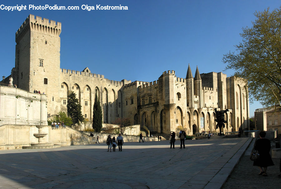 Ancient Egypt, Architecture, Castle, Fort, Downtown, Plaza, Town Square