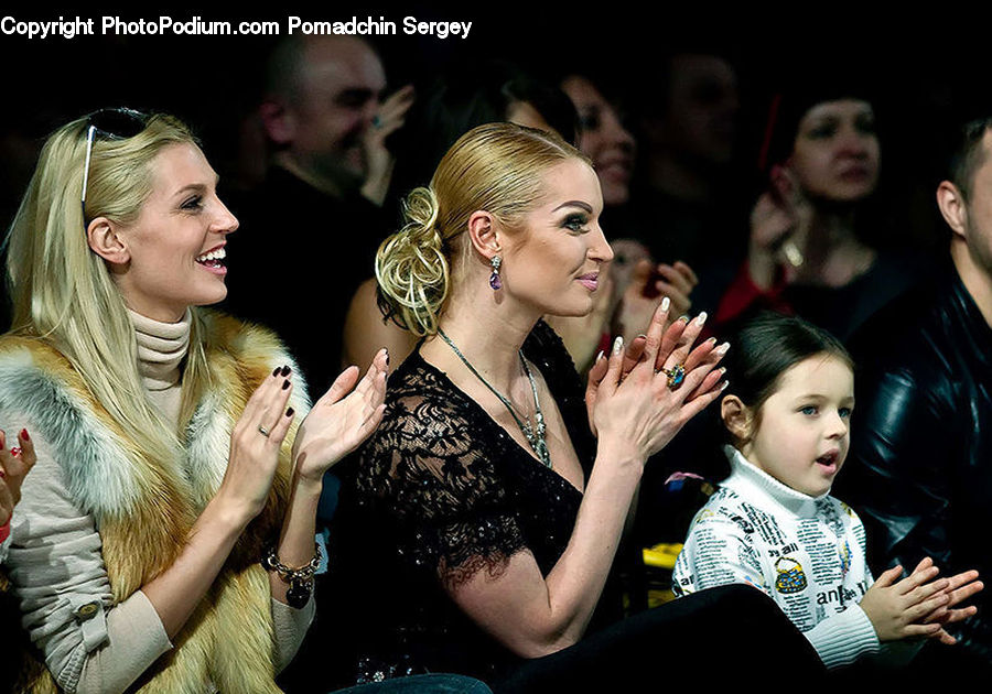 People, Person, Human, Audience, Crowd, Blonde, Female
