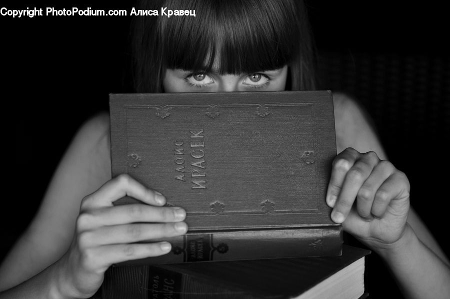People, Person, Human, Reading, Portrait, Selfie, Female
