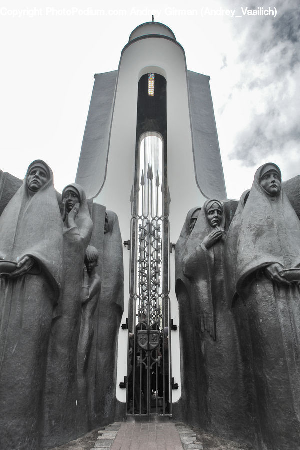 Art, Sculpture, Statue, Architecture, Church, Worship, City