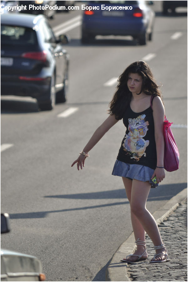 People, Person, Human, Automobile, Car, Vehicle, Female
