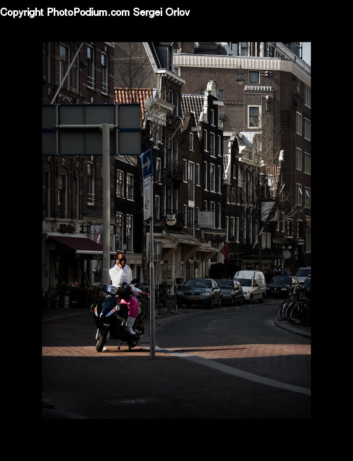 Motor, Motorcycle, Vehicle, People, Person, Human, Scooter