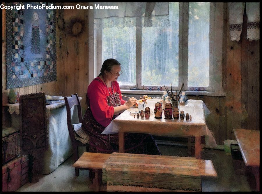 People, Person, Human, Bench, Chess, Game, Chair