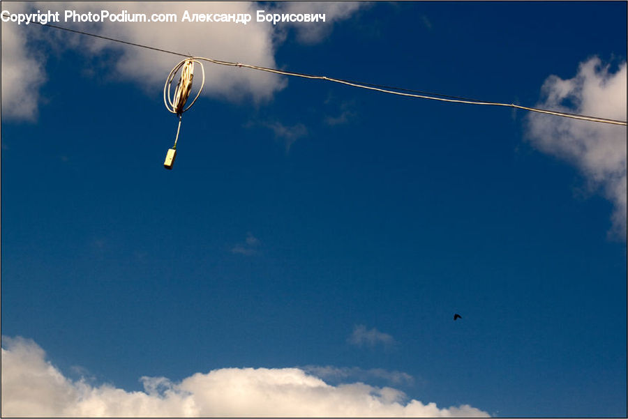 Adventure, Bungee, Rope, Azure Sky, Cloud, Outdoors, Sky