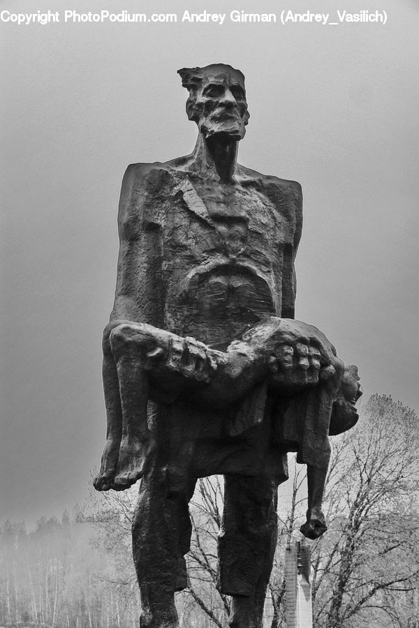 Art, Sculpture, Statue, Head, Portrait, Rock, Anubis