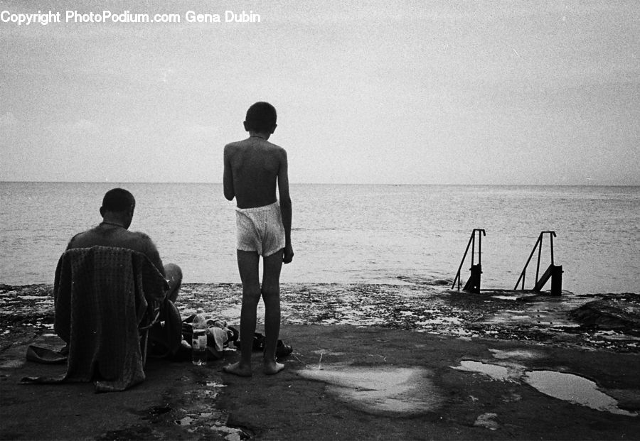 Human, People, Person, Back, Beach, Coast, Outdoors