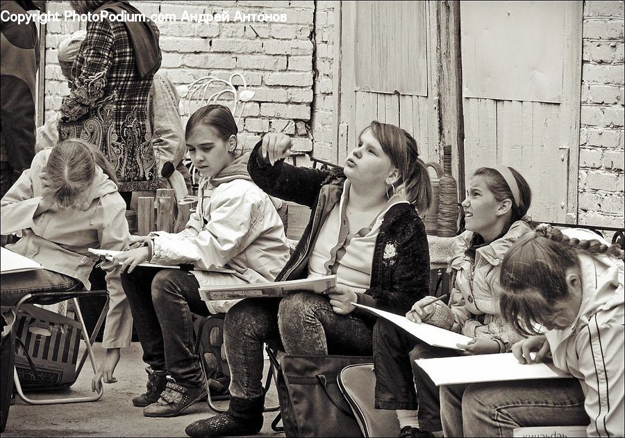 People, Person, Human, Reading, Portrait, Performer