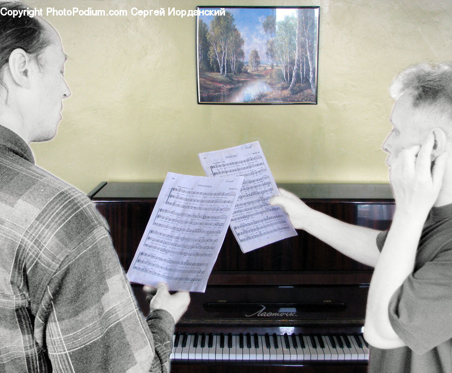 People, Person, Human, Musical Instrument, Musician, Performer, Pianist