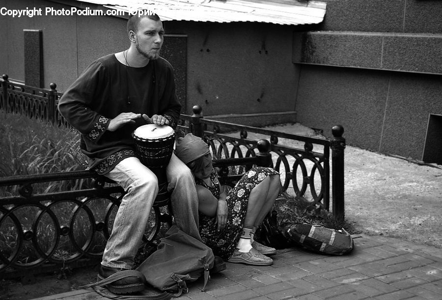 People, Person, Human, Bench, Portrait, Man