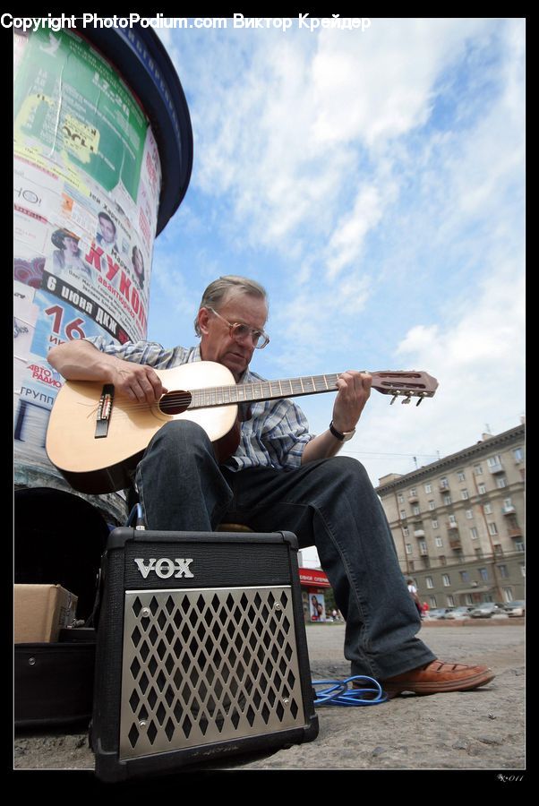 People, Person, Human, Musical Instrument, Musician, Performer, Guitar