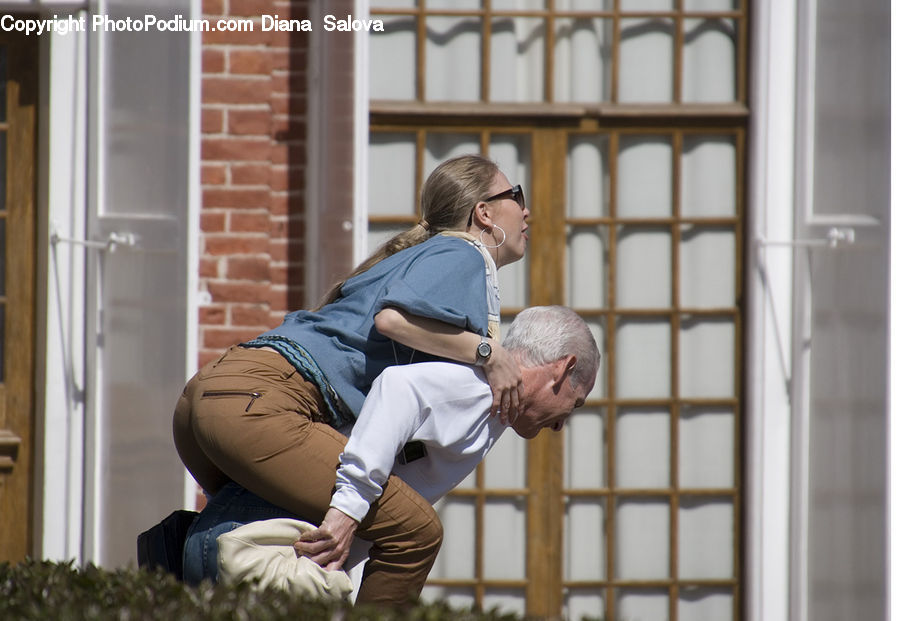 People, Person, Human, Deck, Housing, Porch, Hair