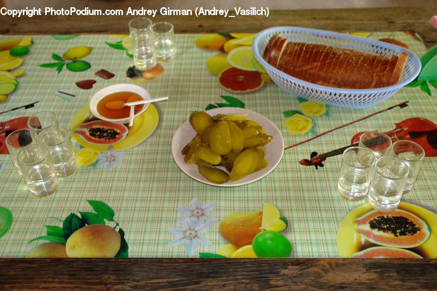 Fruit, Peach, Papaya, Citrus Fruit, Orange, Breakfast, Food