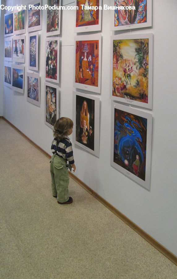 Art, Art Gallery, Painting, Backpack, Bag, Modern Art, Collage