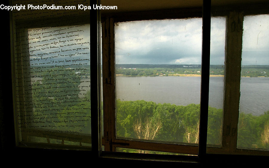 Window, Curtain, Window Shade, Text