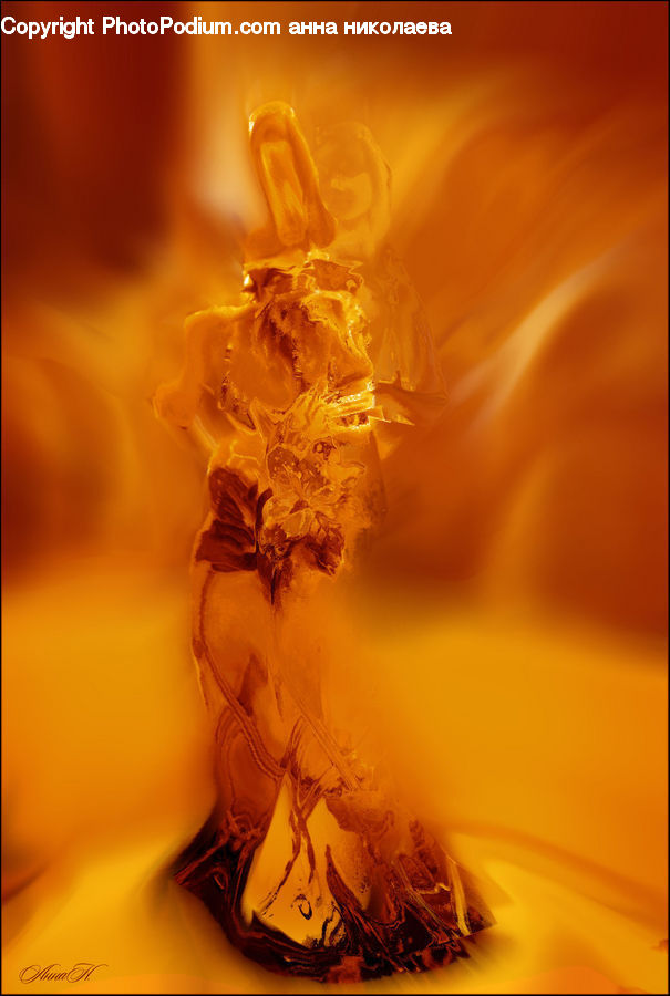 Fire, Citrus Fruit, Fruit, Orange