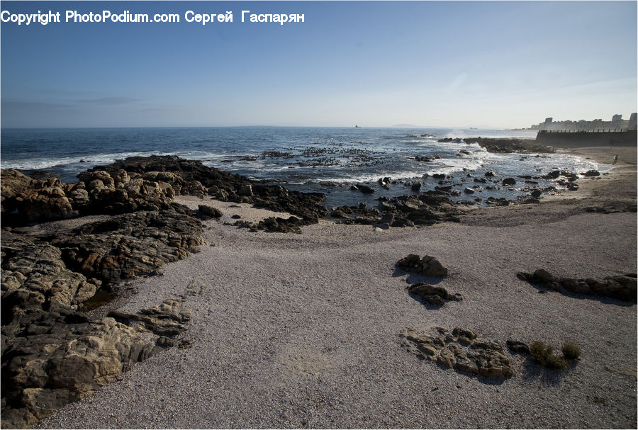 Coast, Outdoors, Sea, Water, Beach, Rock, Sea Waves