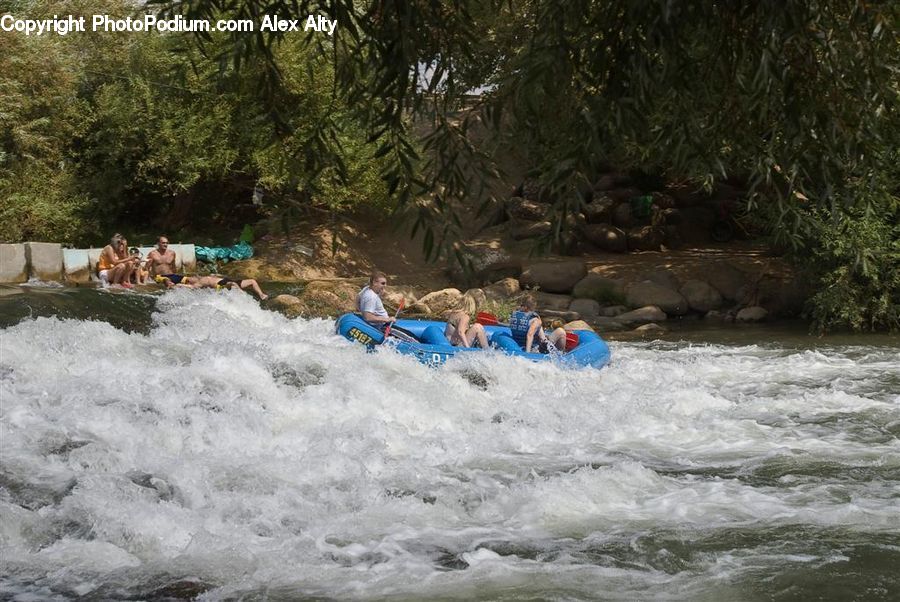 Adventure, Boat, Leisure Activities, Rafting