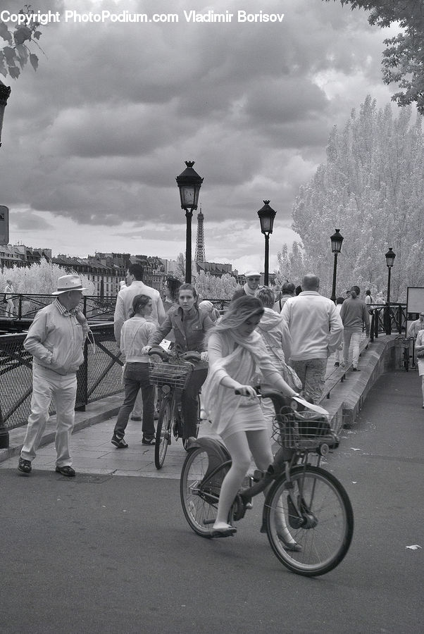 People, Person, Human, Bicycle, Bike, Cyclist, Vehicle