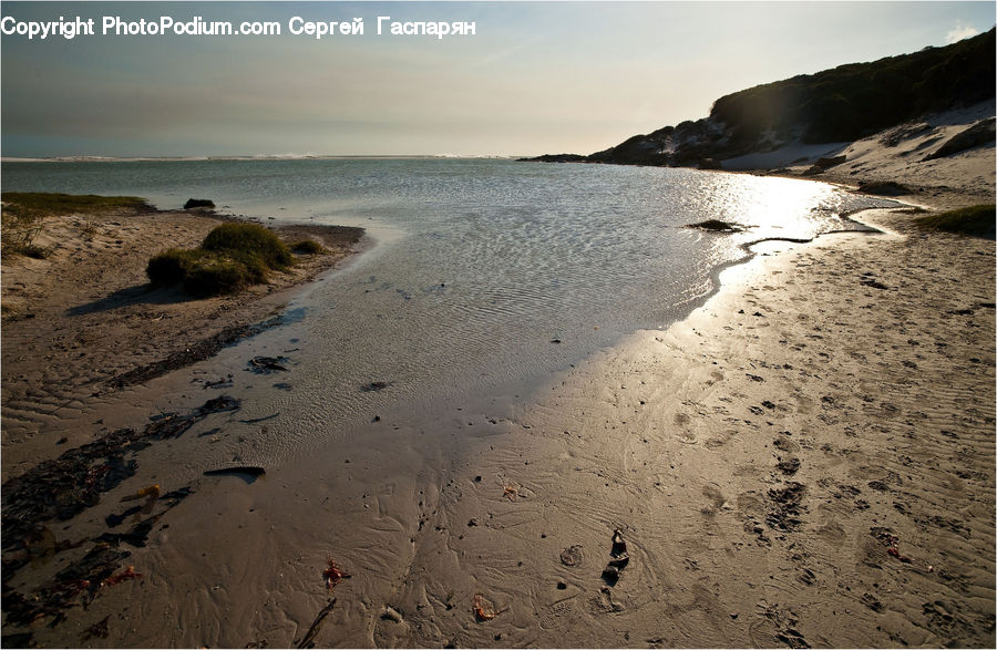 Coast, Outdoors, Sea, Water, Beach, Sand, Soil