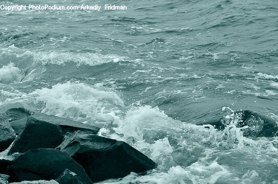 Outdoors, Sea, Sea Waves, Water, Arctic, Glacier, Ice