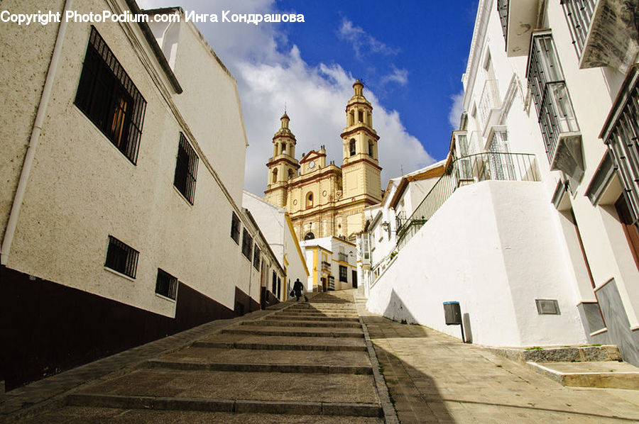 Patio, Architecture, Bell Tower, Clock Tower, Tower, Building, Housing