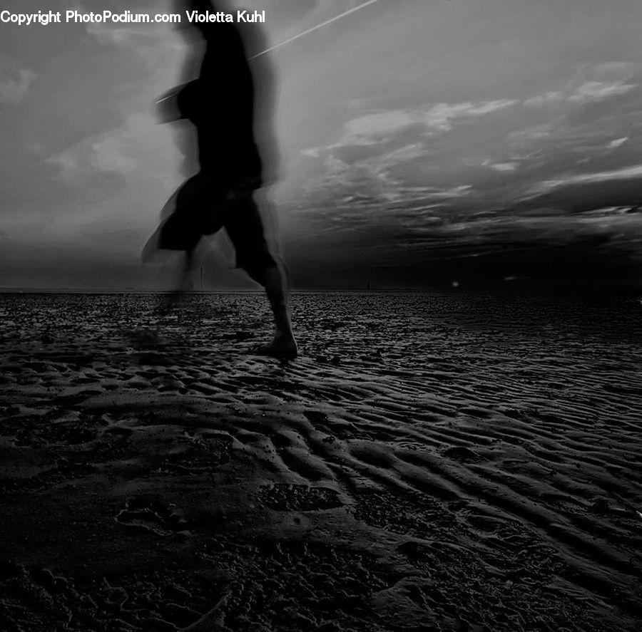 Silhouette, Water, Dance, Dance Pose, Flare, Light, Sunlight