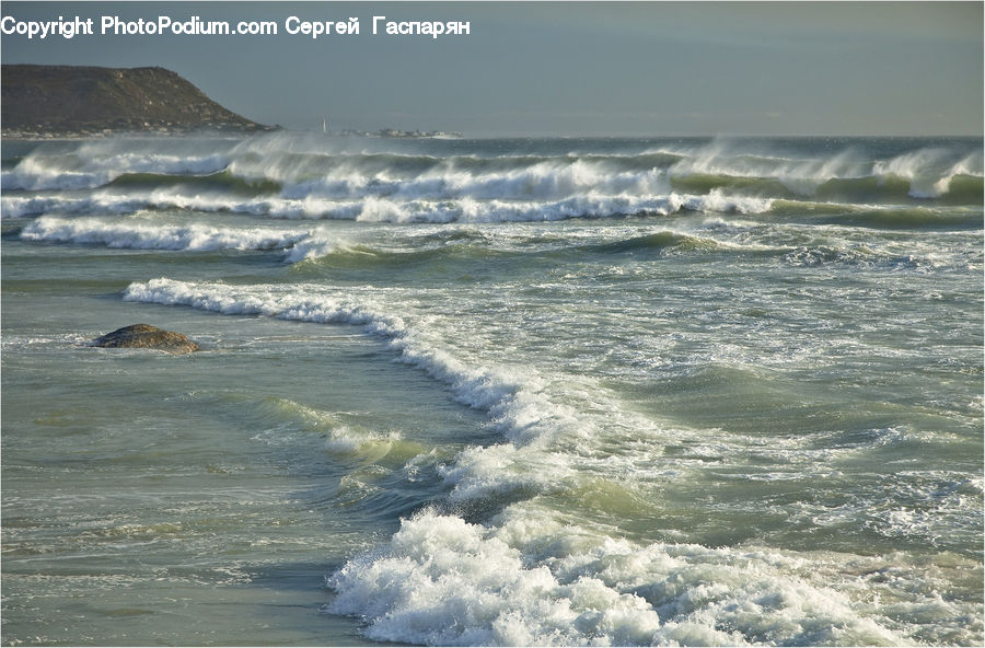 Outdoors, Sea, Sea Waves, Water, Ocean, Coast, Beach