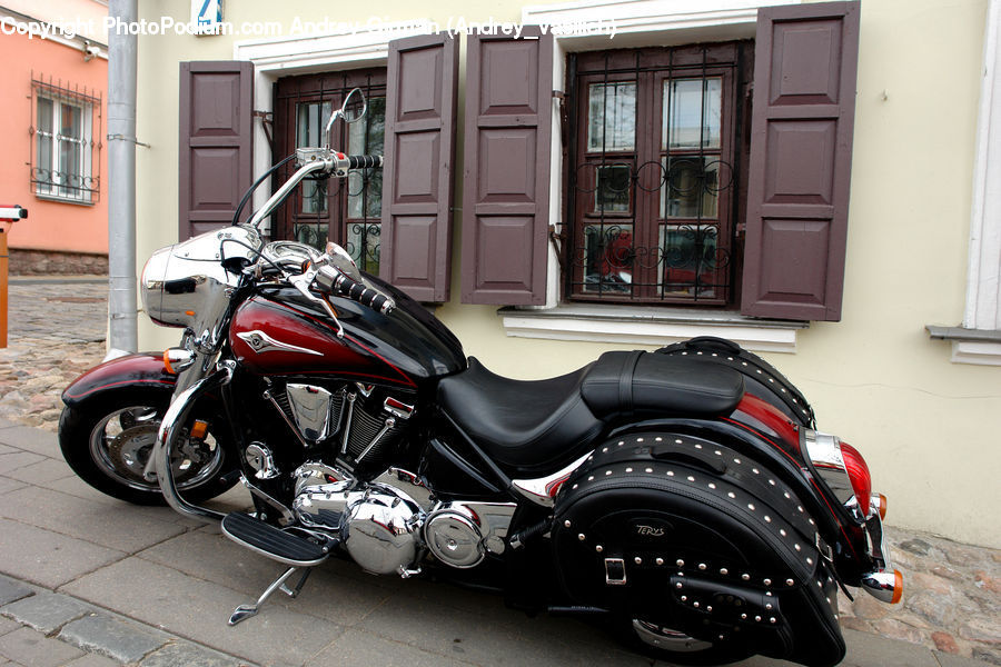 Motor, Motorcycle, Vehicle, Machine, Building