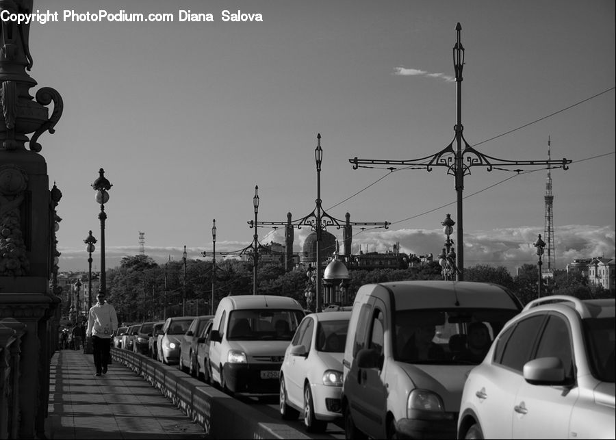 Automobile, Car, Vehicle, Transportation, Van, Sedan, Parking