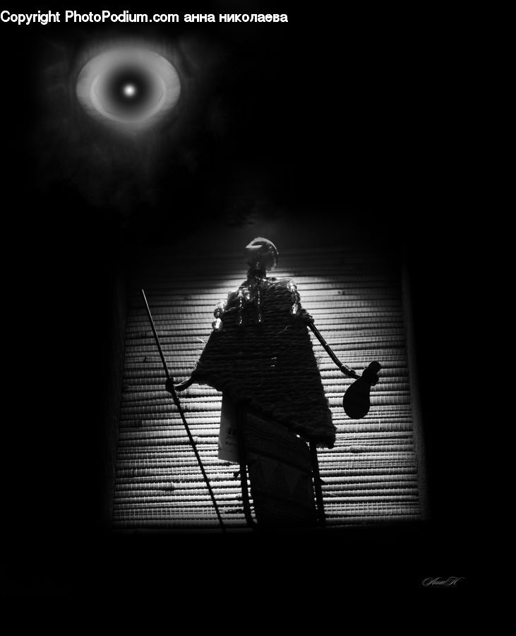 People, Person, Human, Silhouette, Lighting, City, Downtown