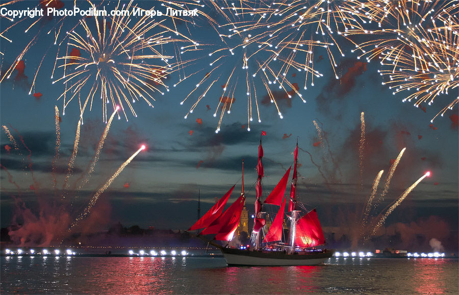 Fireworks, Night