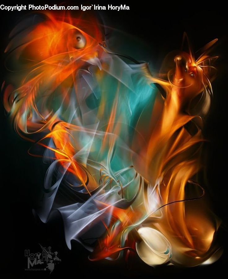 Fractal, Fire, Light, Flame